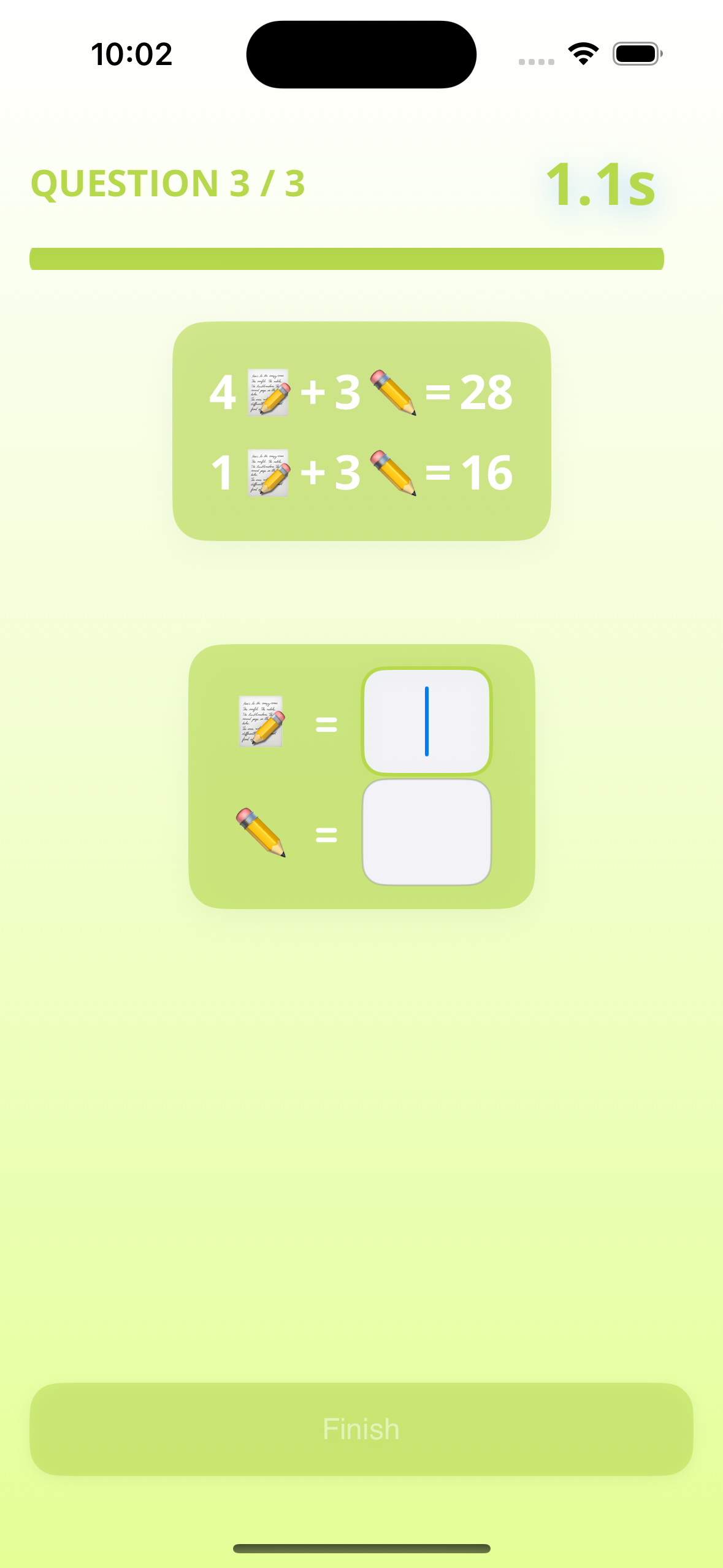 QuickMath App Screenshot